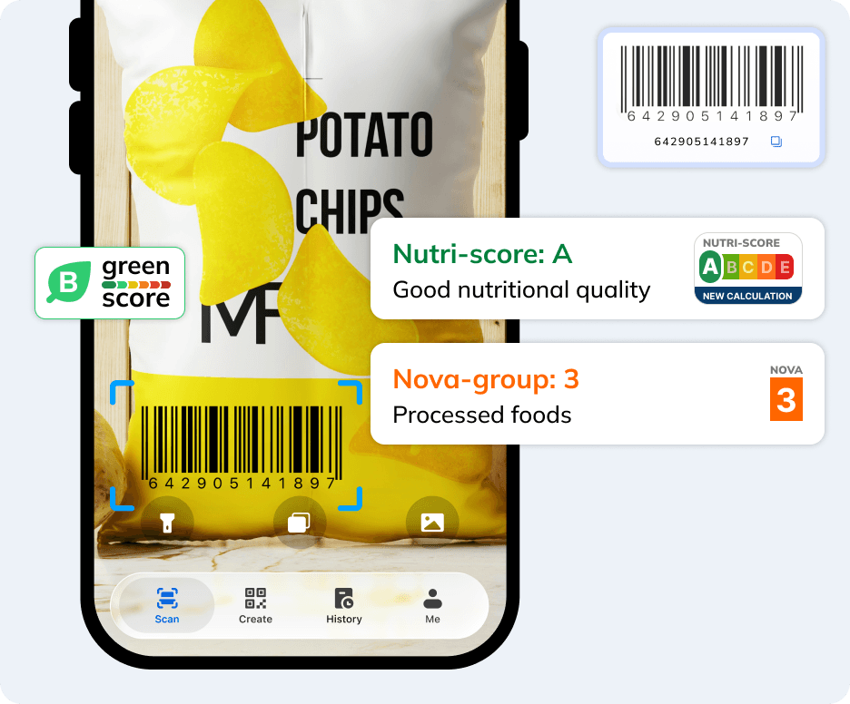 QR ACE App Interface